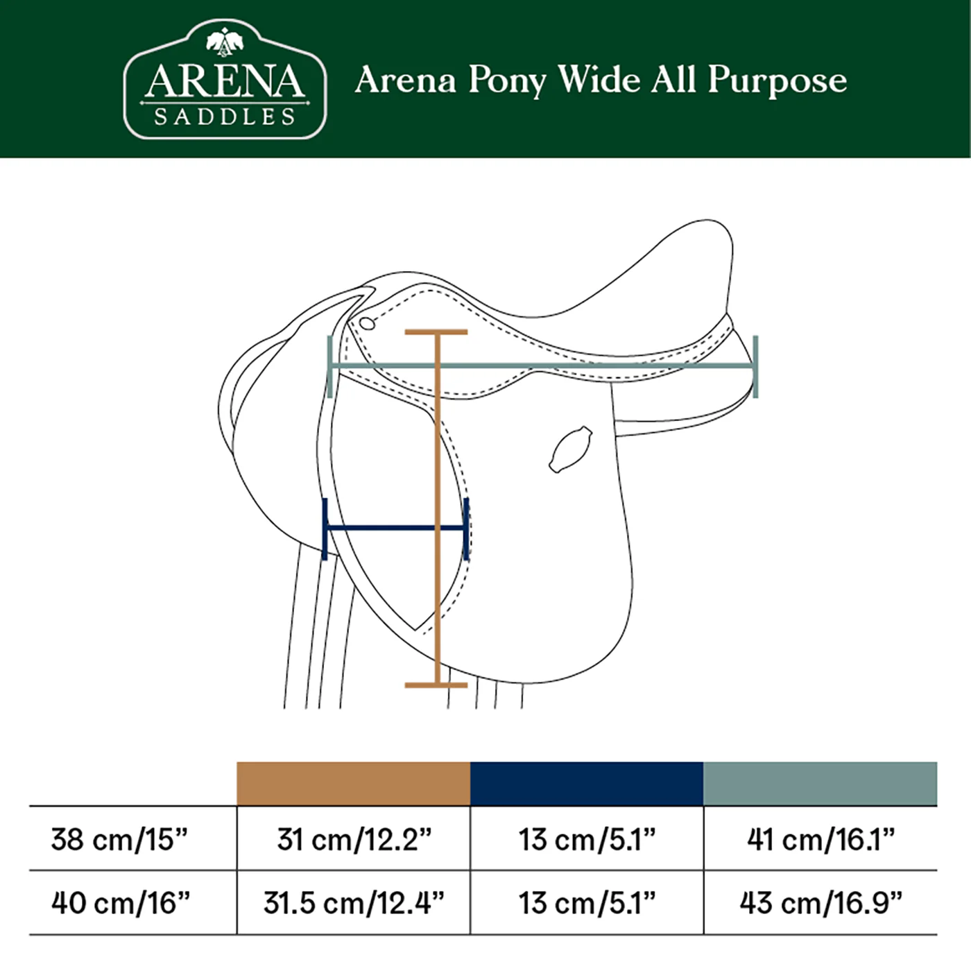 Arena Pony Wide All Purpose - Image 3