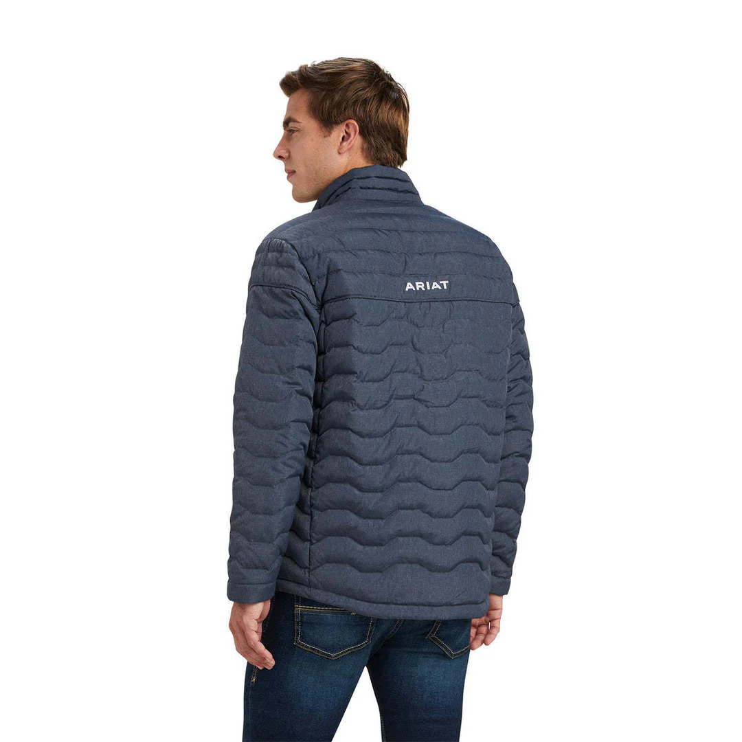Ariat Men's Ideal Down Jacket CHARCOAL HEATHER L - Image 2