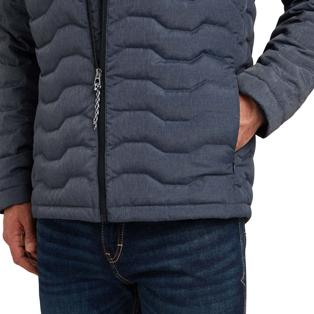 Ariat Men's Ideal Down Jacket CHARCOAL HEATHER L - Image 4