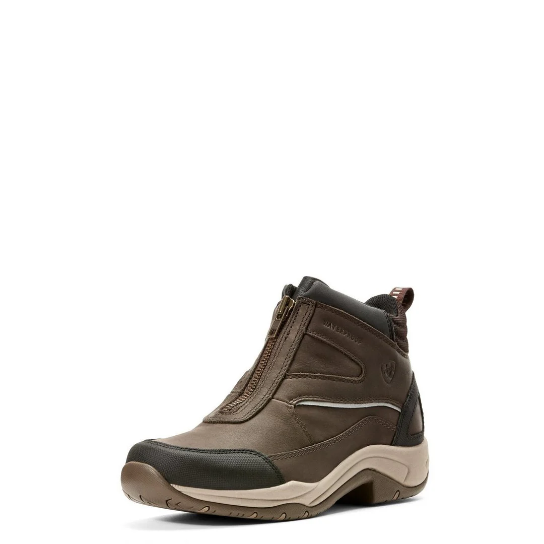 Ariat Women's Telluride Zip H20 Brn - Image 7