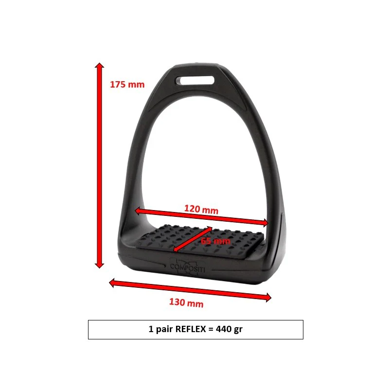 Compositi Reflex Stirrups - Image 4