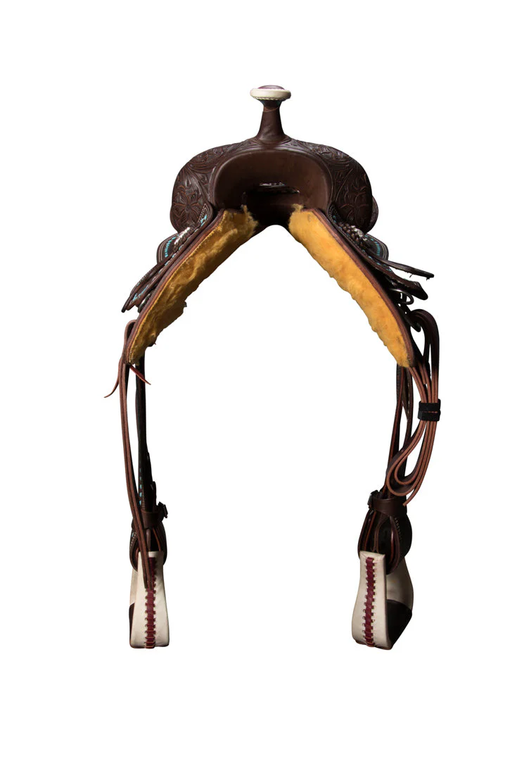 Fort Worth Barrel Racing Saddle with Buckstitch - Image 5