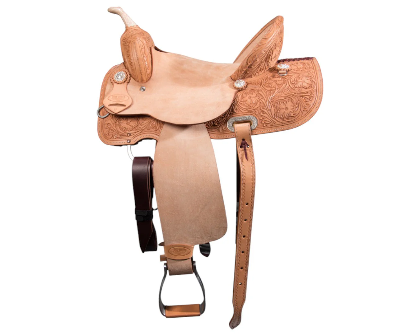 Fort Worth Barrel Racing Saddle with Deep Seat