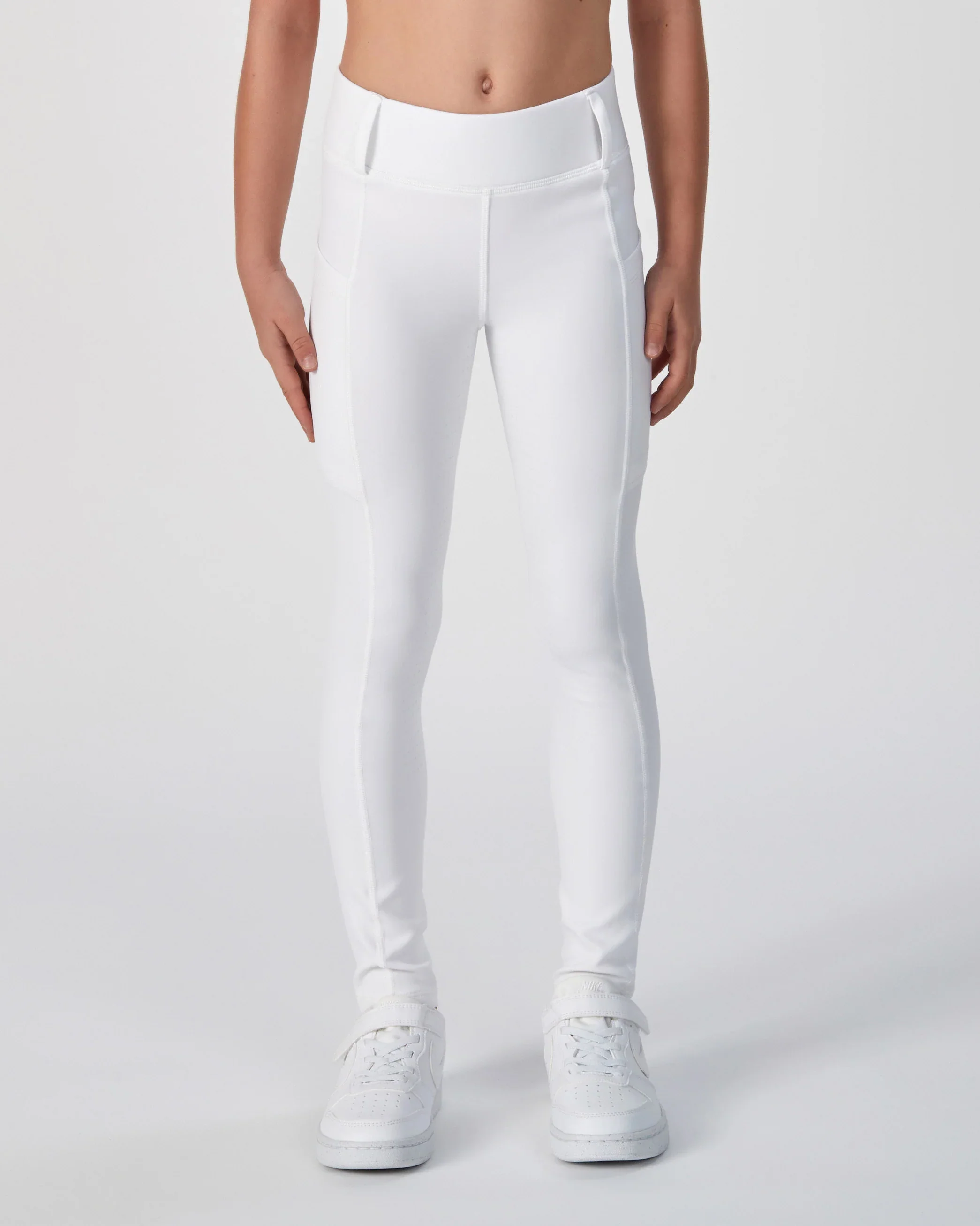 Lara Tweedie Kids Harmony Performance Tights White - Image 4