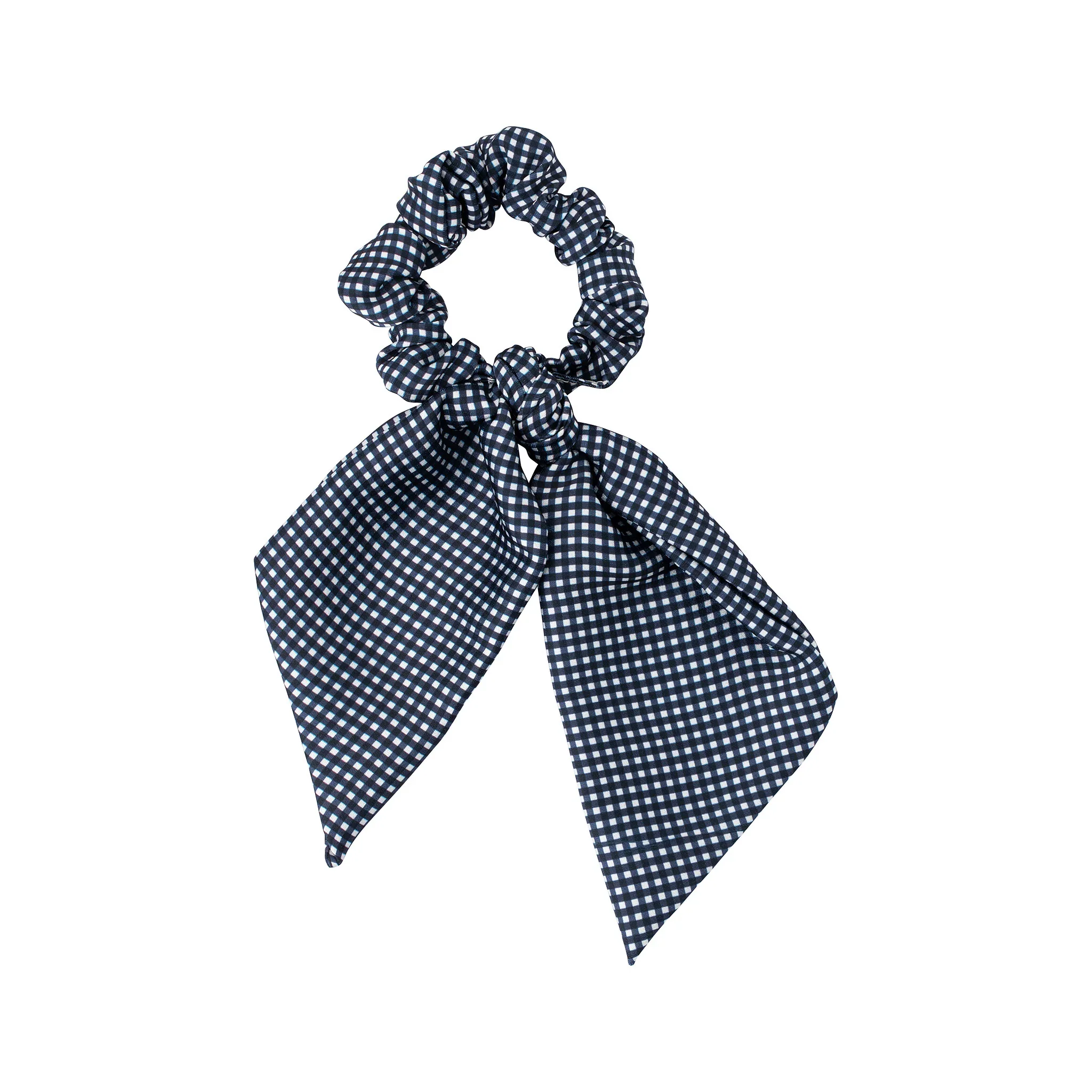 Lara Tweedie Mini Check Scrunchie - Image 3