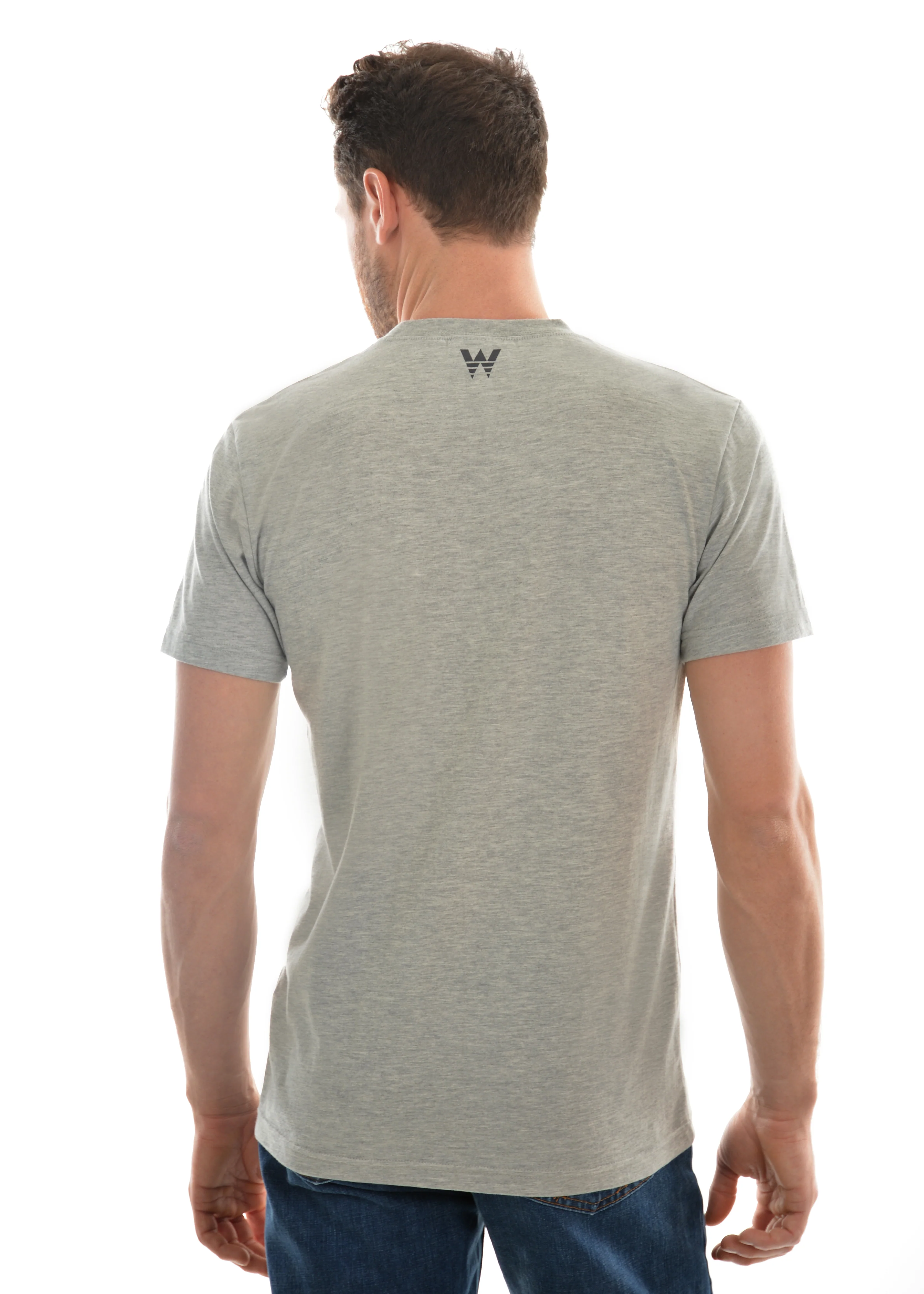 Men Wrangler Logo SS Tee - Image 2
