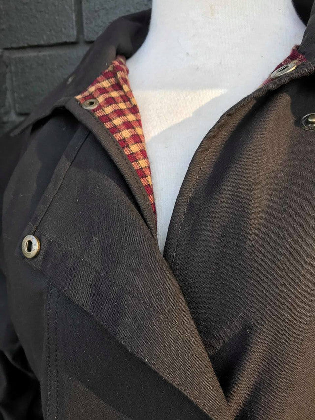 Nullabor Oilskin Coat - Image 5