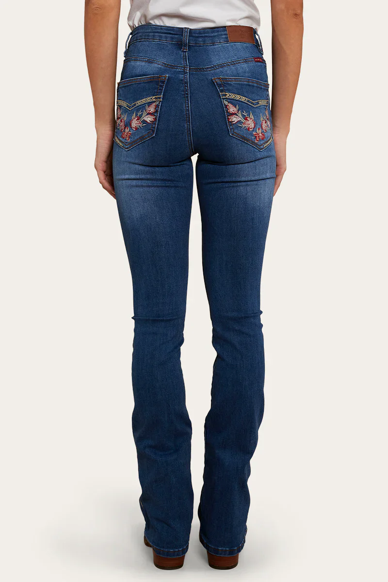 Ringers Western Penny Rodeo Women's High Rise Bootleg Jean - Image 9