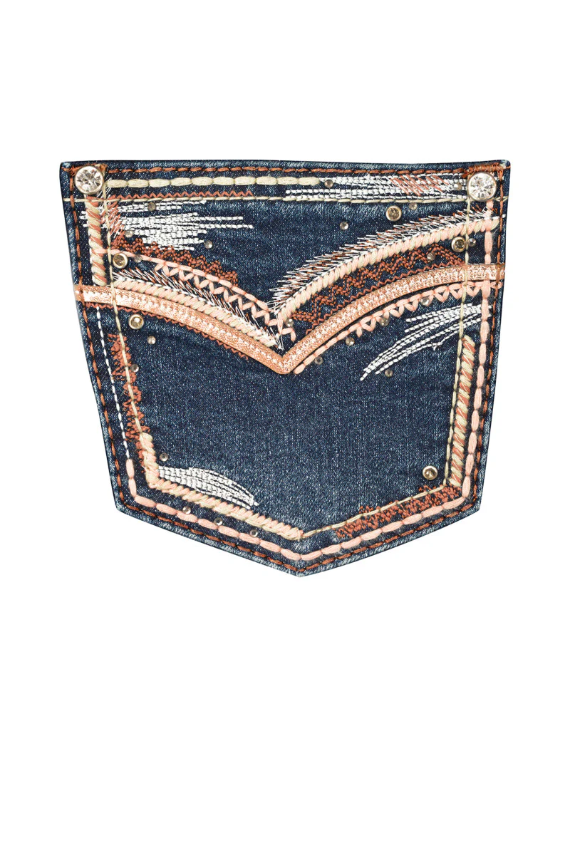 Pure Western Girls Emma Boot Cut Jean - Image 3
