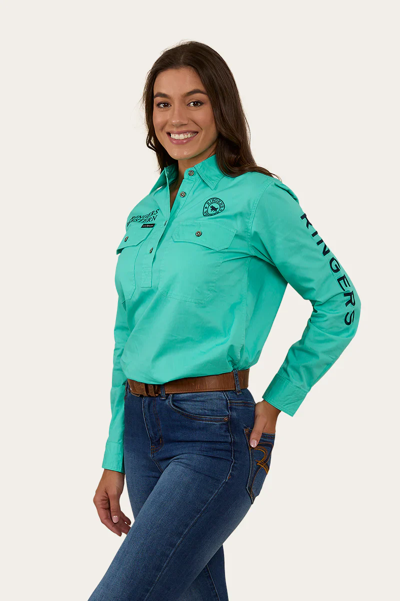 Ringers Western Signature Jillaroo Womens Full Button Work Shirt - Image 10