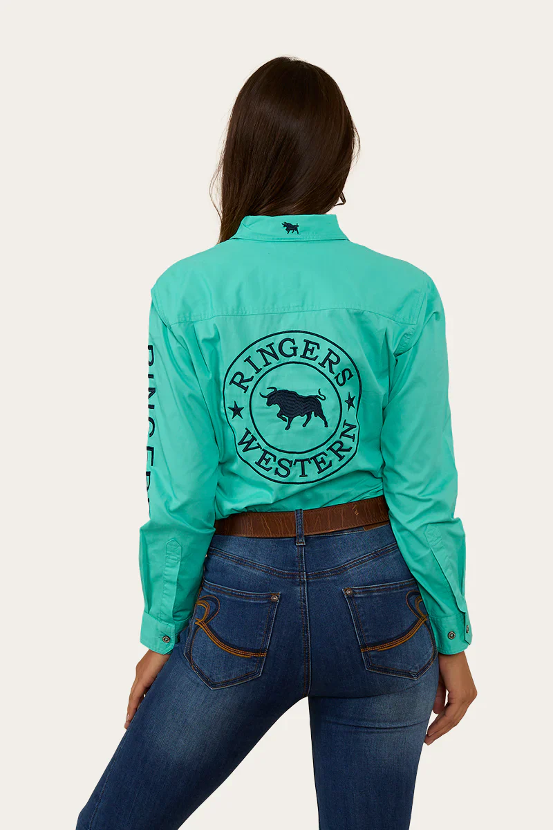 Ringers Western Signature Jillaroo Womens Full Button Work Shirt - Image 12