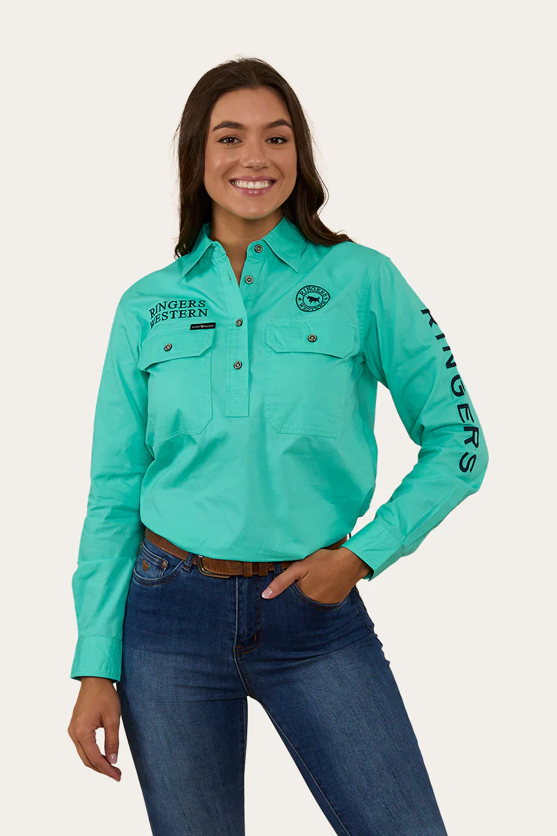 Ringers Western Signature Jillaroo Womens Full Button Work Shirt - Image 13
