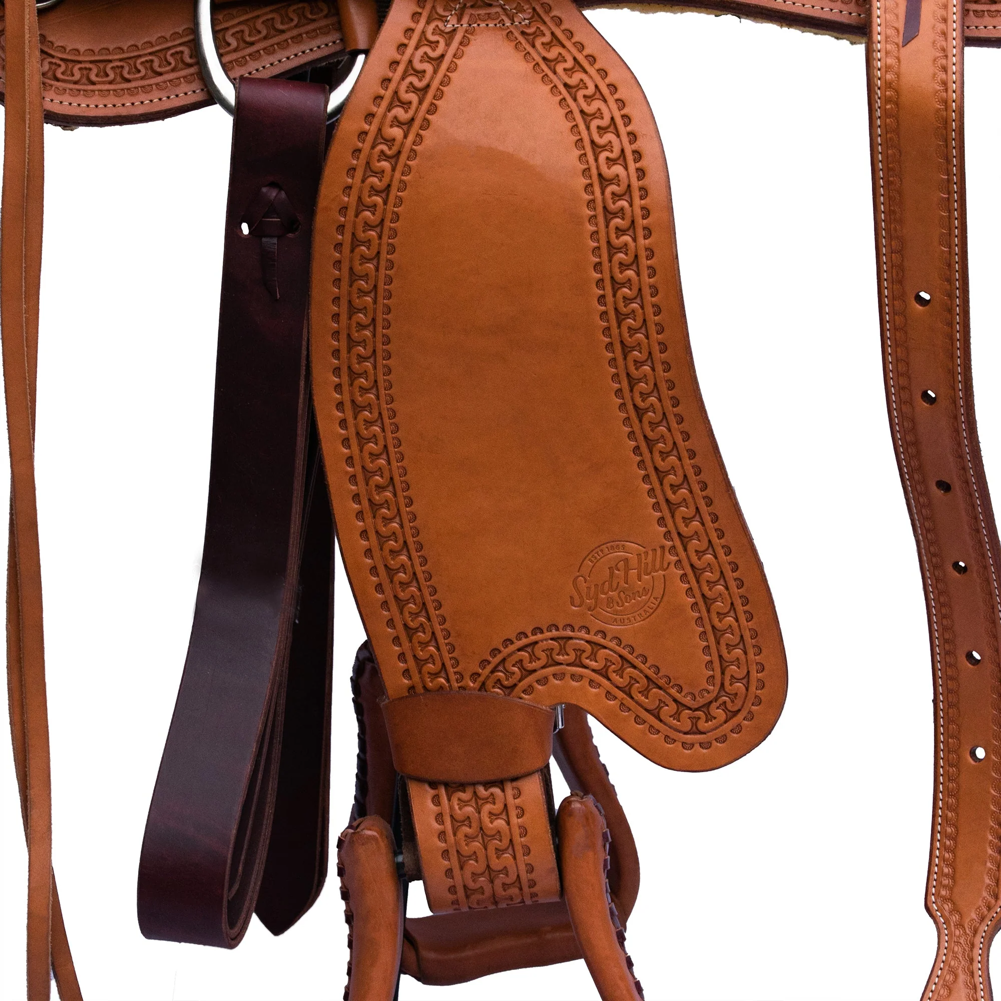 Syd Hill Byron Treeless Western Saddle - Image 10