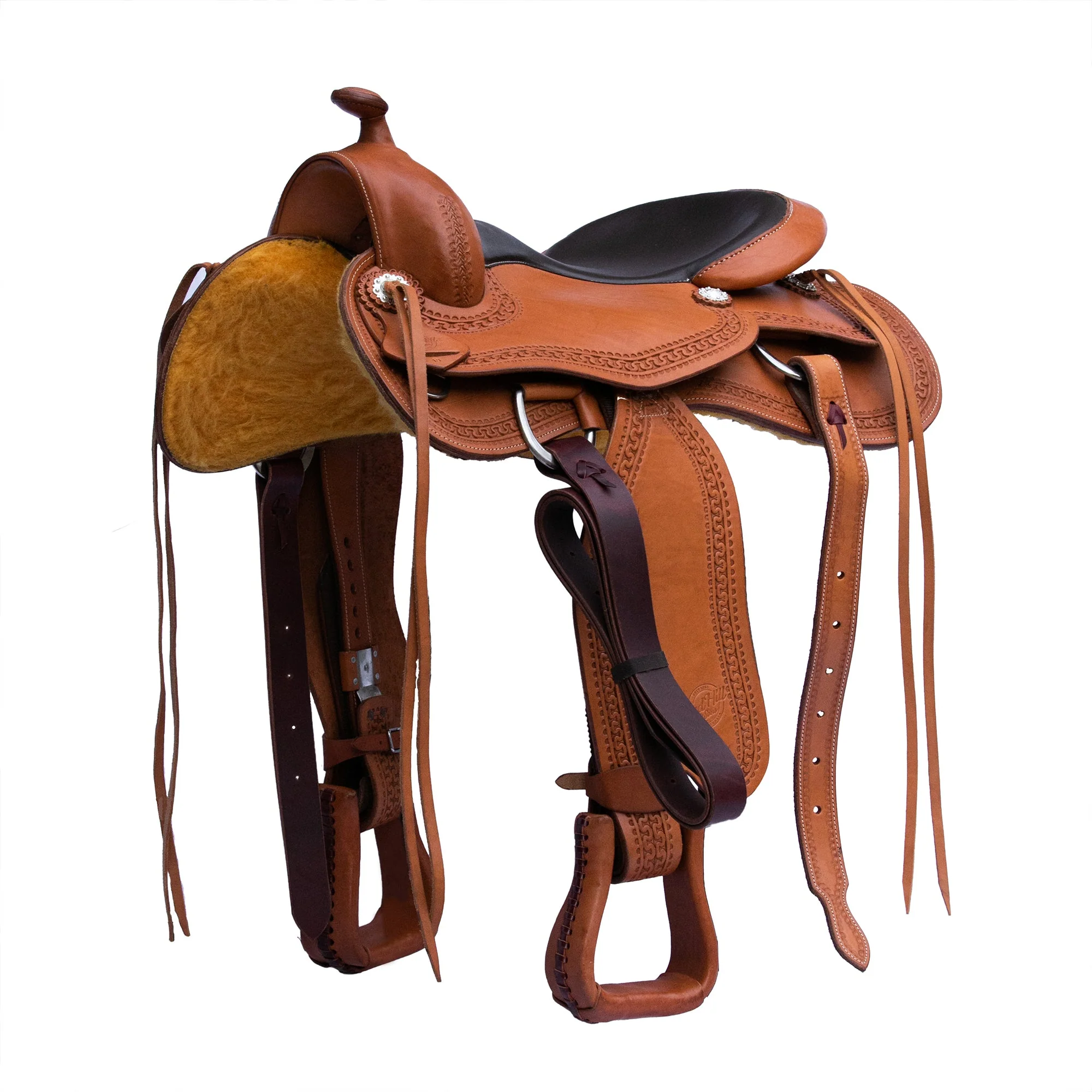 Syd Hill Byron Treeless Western Saddle - Image 3