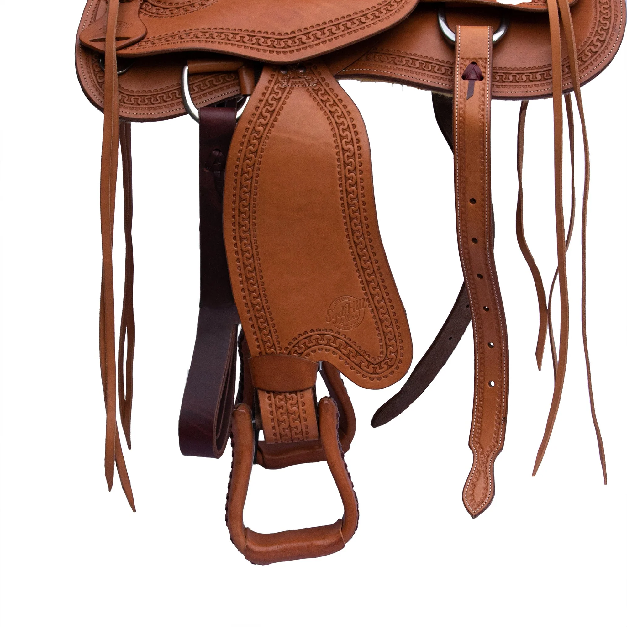 Syd Hill Byron Treeless Western Saddle - Image 4