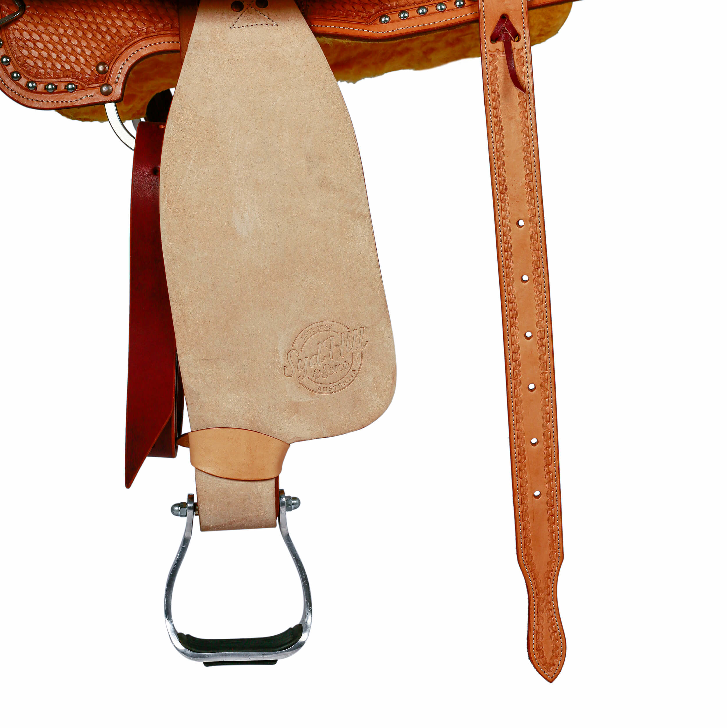 Syd Hill Crosby Barrel Western Saddle - Image 4