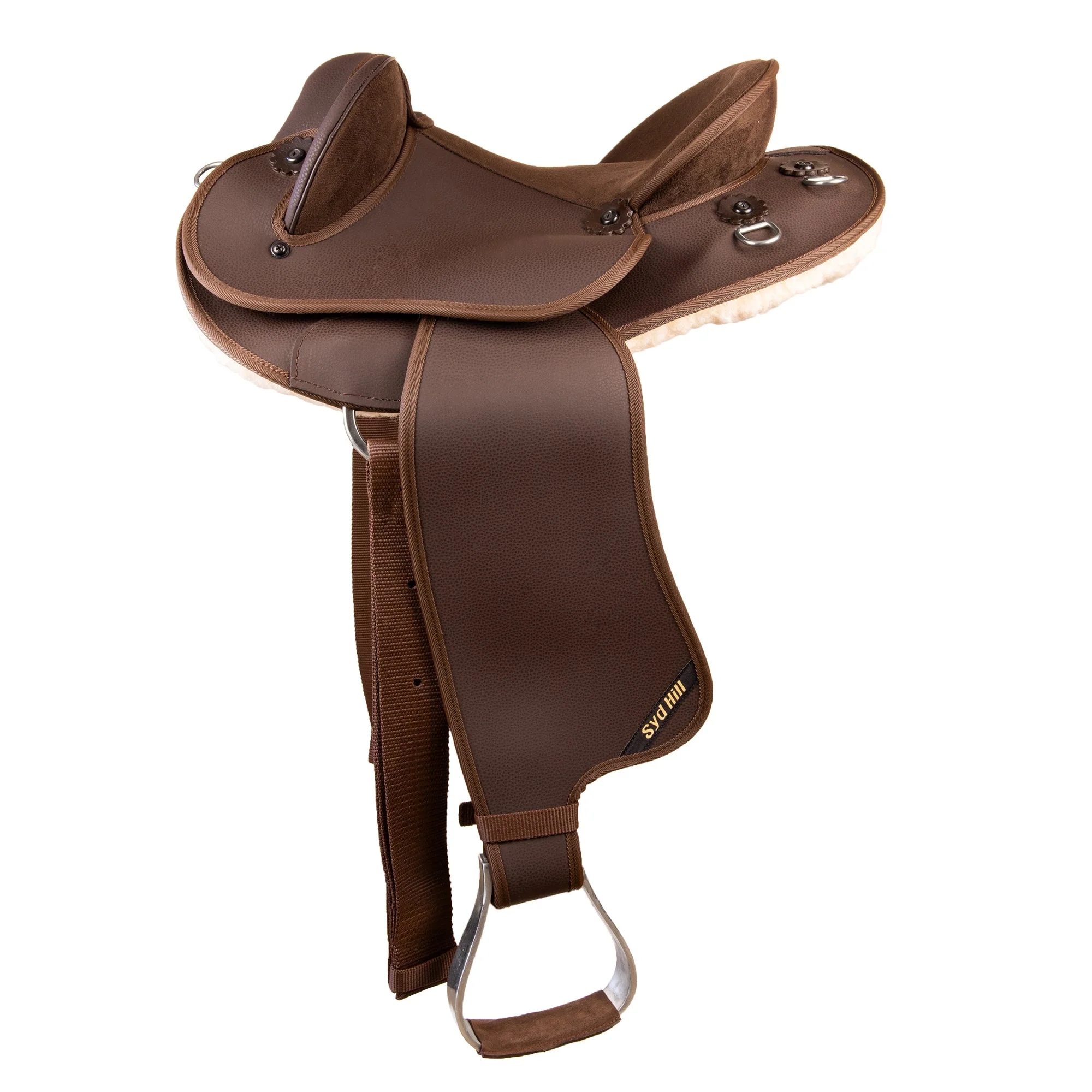 Syd Hill Half Breed Saddle - Non Adjustable Tree - Image 6