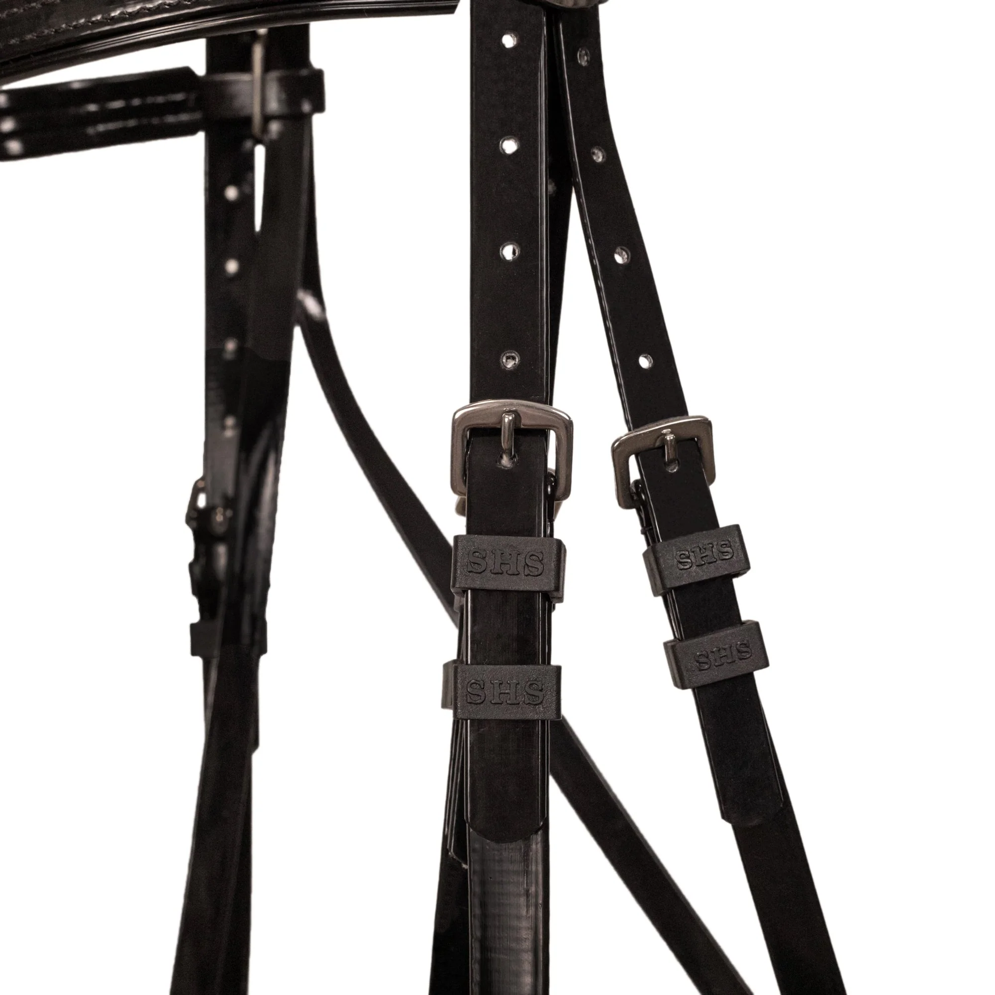 Syd Hill PVC Hanovarian Bridle with Reins - Image 13