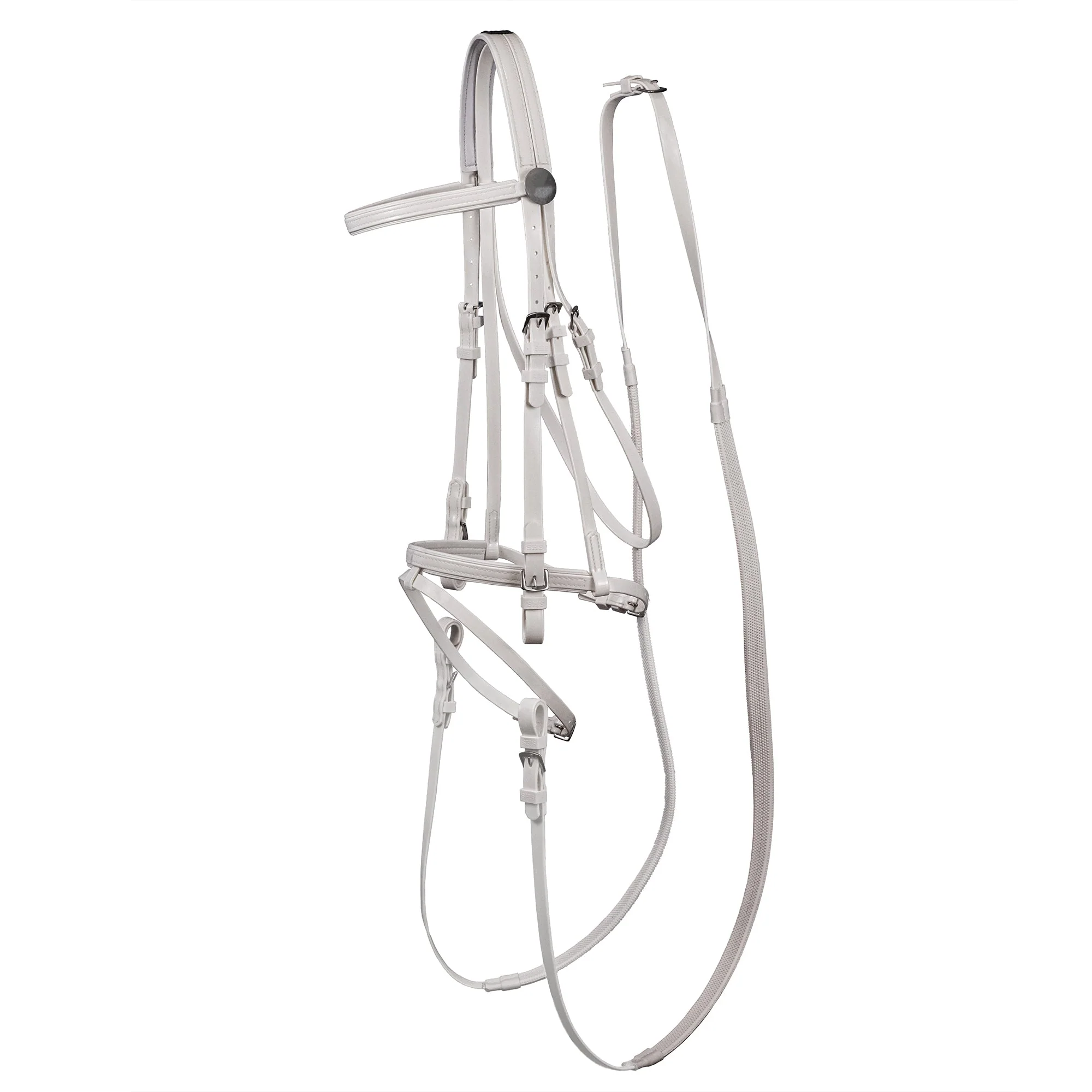 Syd Hill PVC Hanovarian Bridle with Reins - Image 3
