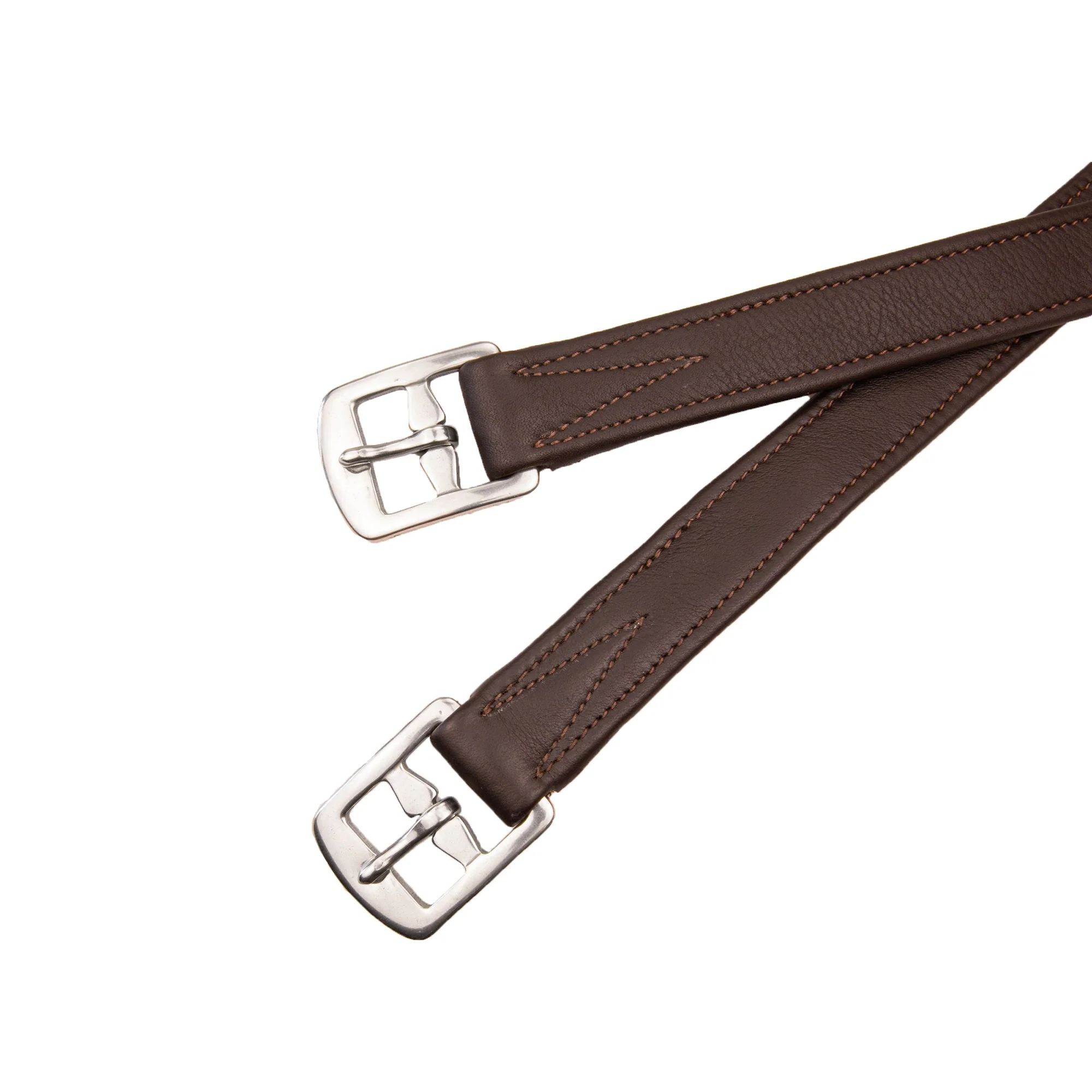 Syd Hill Soft Leather Stirrup Leathers with Nylon Insert - Image 5