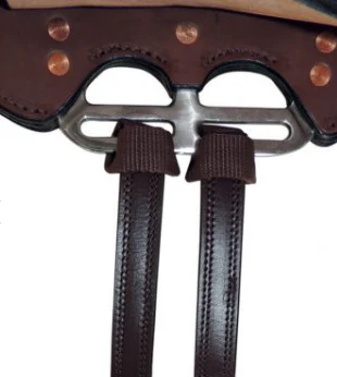 Tanami Loop On Girth Points Brown - Length: 53cm - Image 2