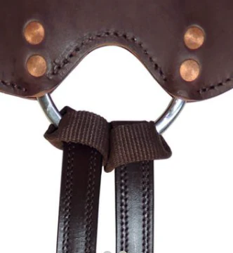 Tanami Loop On Girth Points Brown - Length: 53cm - Image 3
