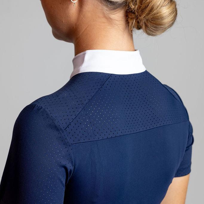 Victus Timeless Short Sleeve Show Shirt - Navy - Image 3