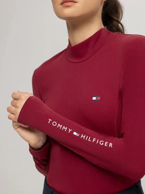 Tommy Hilfiger Long Sleeve Base Layer with Stand-Up Collar - Image 7