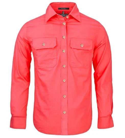 Women's Pilbara Open Front Long Sleeve Shirt - Image 3